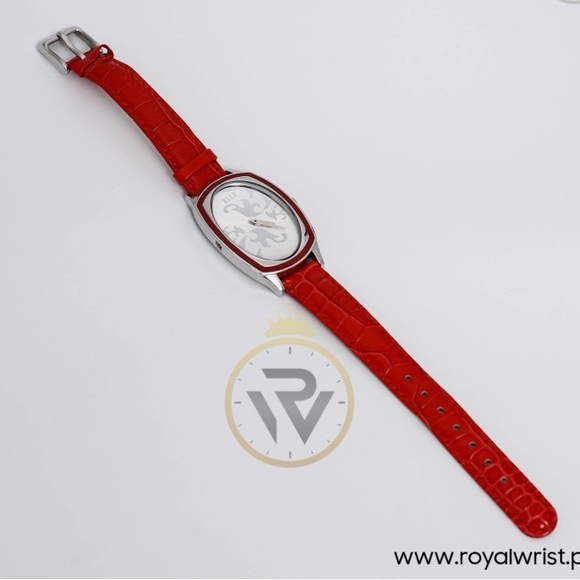 Elle red and silver watch see pics for full descriptions! Classy and elegant! - Picture 4 of 15